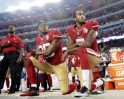 NFL Players kneeling in protest