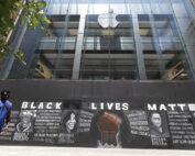 BLM mural in Boston